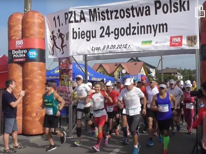 Łyse: Bereznowska i Małyszek mistrzami Polski w biegu 24-godzinnym