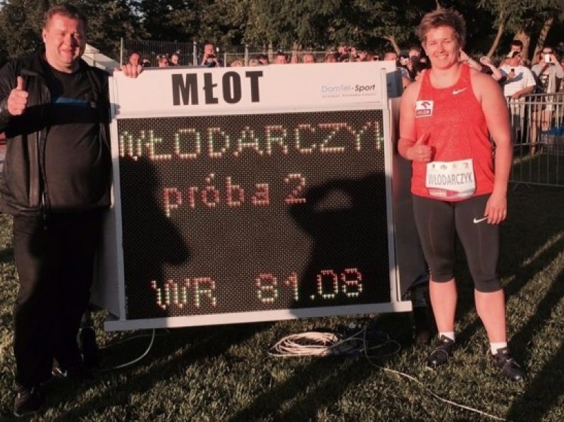 81.08 rekord świata Włodarczyk ratyfikowany