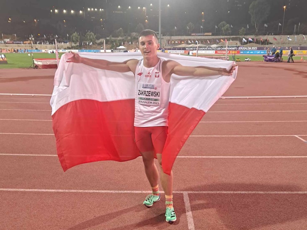 ME U20: złoto i rekord Polski Zakrzewskiego, srebro Maślanej