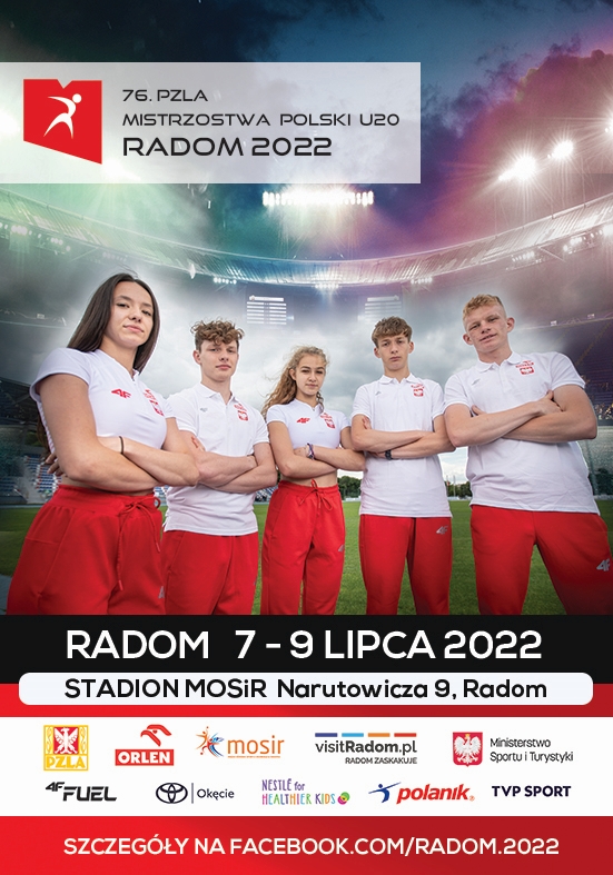 plakat mistrzostw polski u20