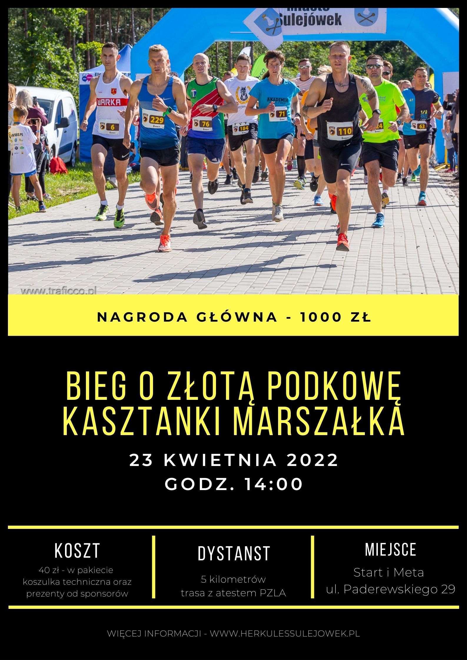 VI BIEG O ZŁOTĄ PODKOWĘ 2022