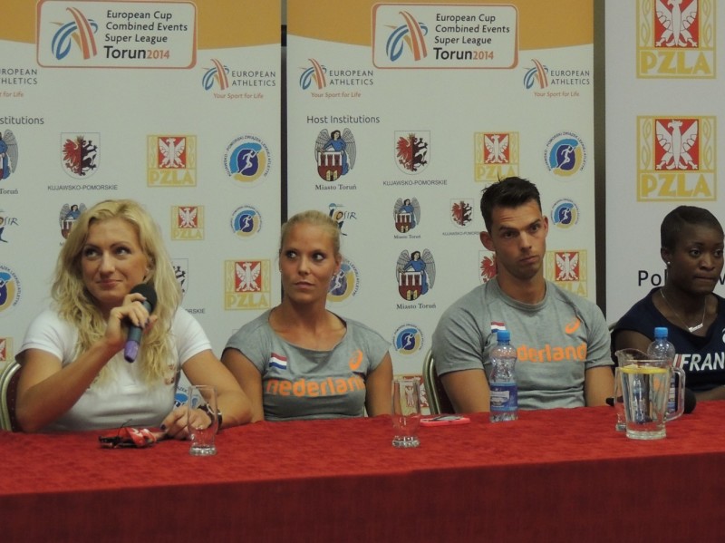 04/07/2014: konferencja prasowa 31. Pucharu Europy w Wielobojac