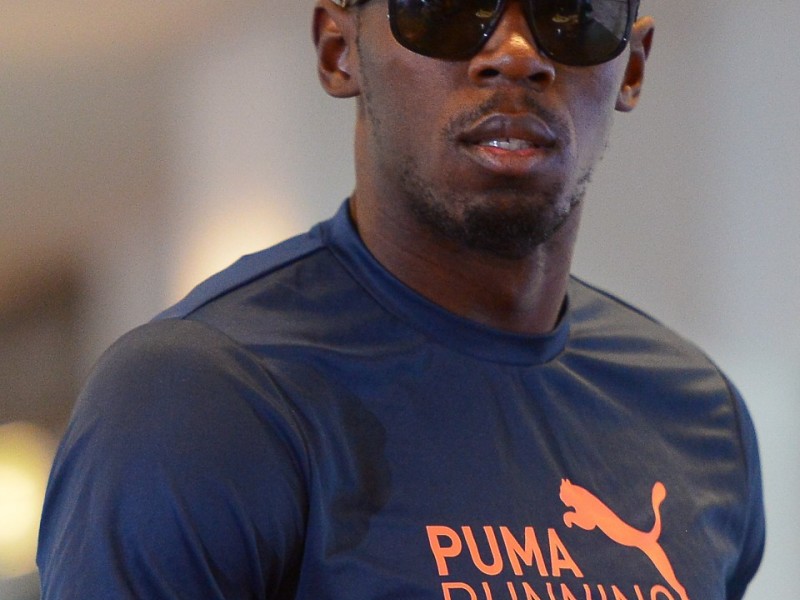 Usain Bolt konferencja prasowa (20.08.2014)