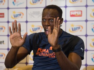 Usain Bolt konferencja prasowa (20.08.2014) obrazek 13