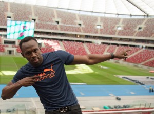 Usain Bolt konferencja prasowa (20.08.2014) obrazek 17