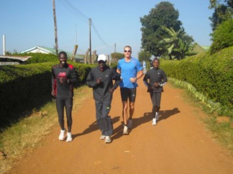 Lewandowscy trenują w Kenii