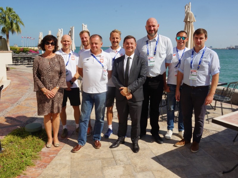 MŚ Doha 2019: reprezentacja na spotkaniu z Ambasadorem RP