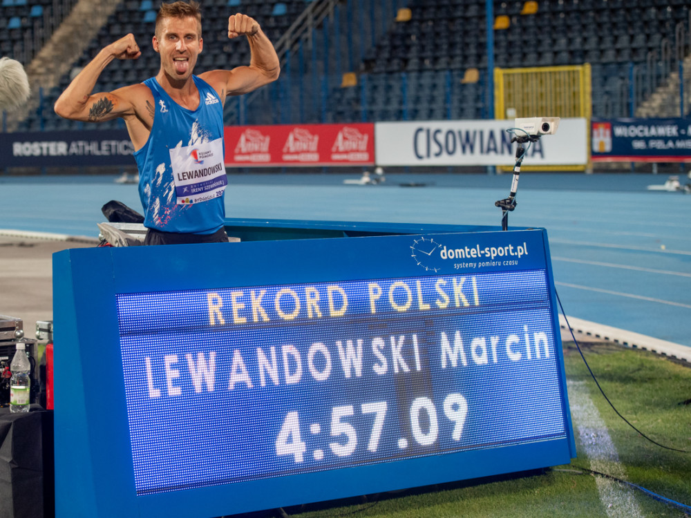 Rekord Polski Marcina Lewandowskiego na 2. Memoriale Szewińskiej