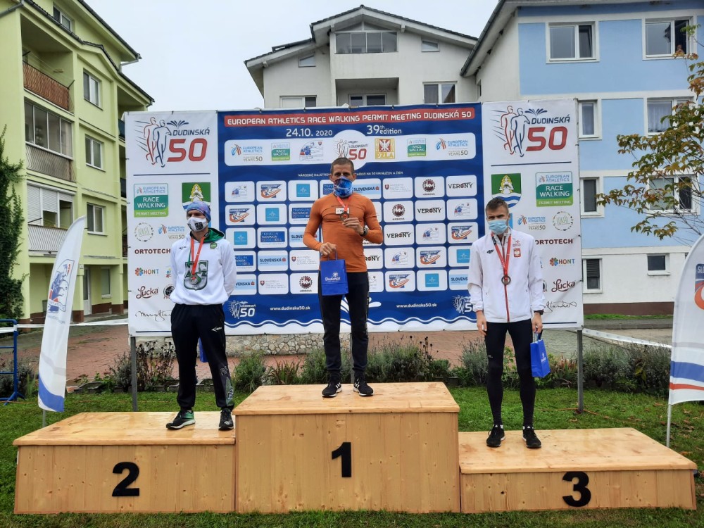 Rafał Augustyn mistrzem Polski w chodzie na 50 kilometrów