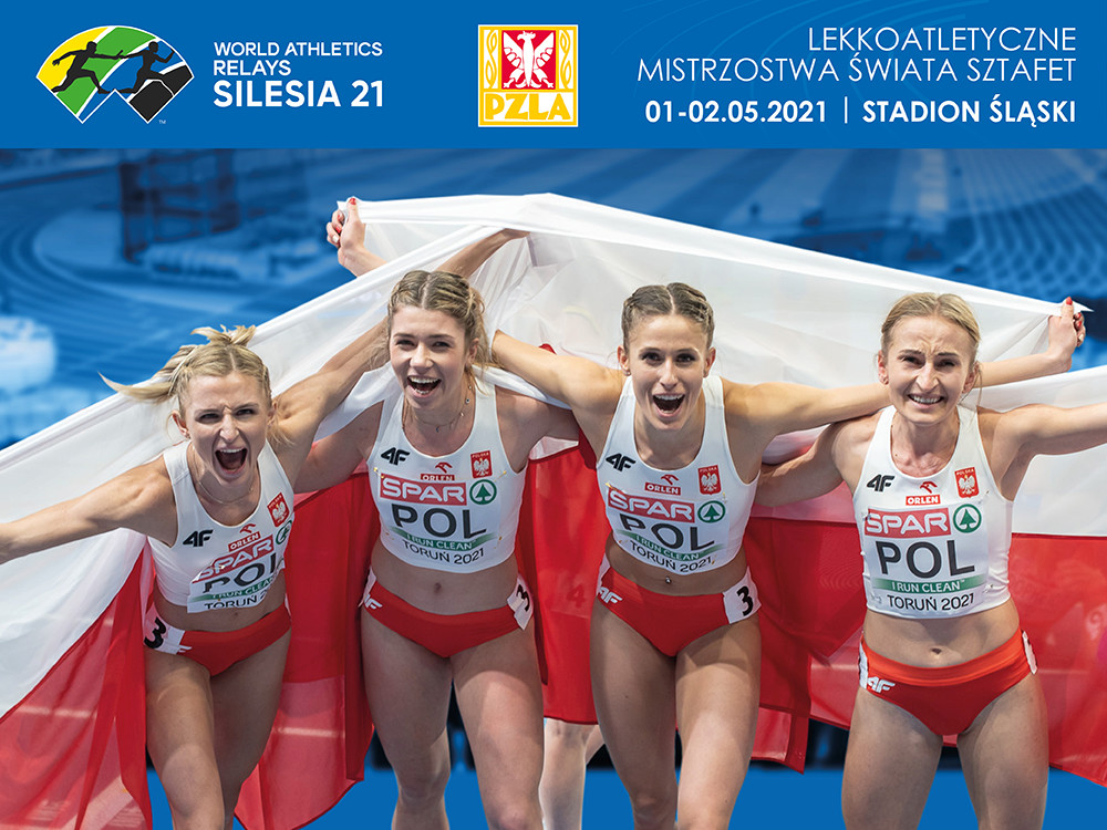 Folder Reprezentacji Polski na World Athletcs Relays Silesia21