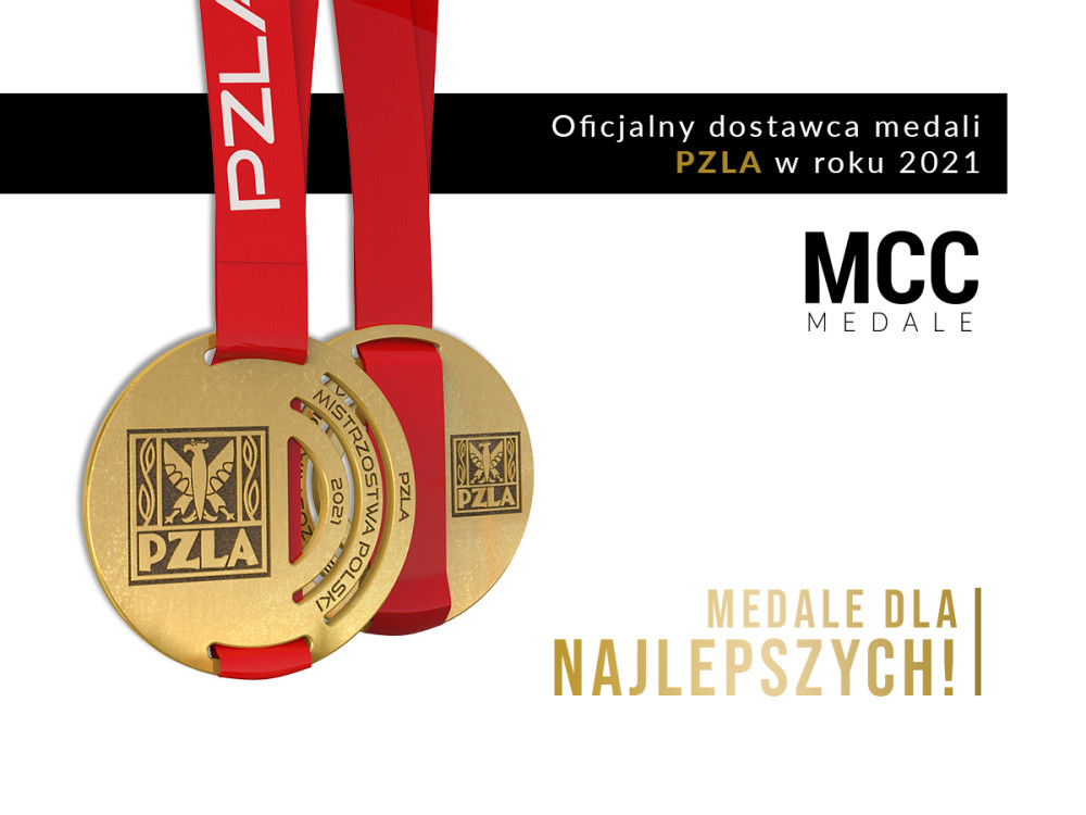 MCC Medale oficjalnym dostawcą PZLA w sezonie 2021