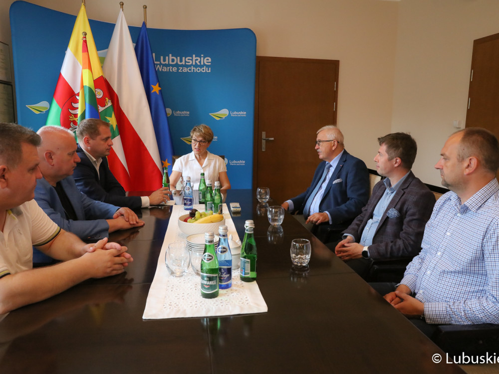 Spotkanie władz PZLA z samorządowcami województwa lubuskiego