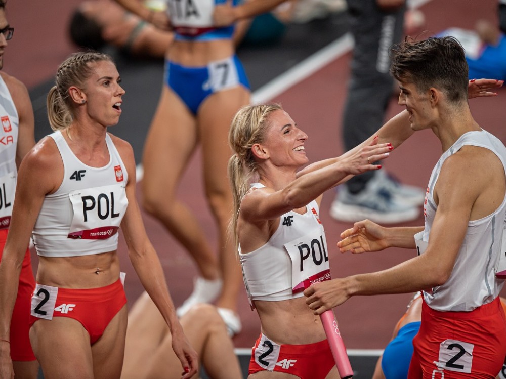 Tokio: rekord Europy polskiej sztafety mieszanej 4 x 400 metrów! 
