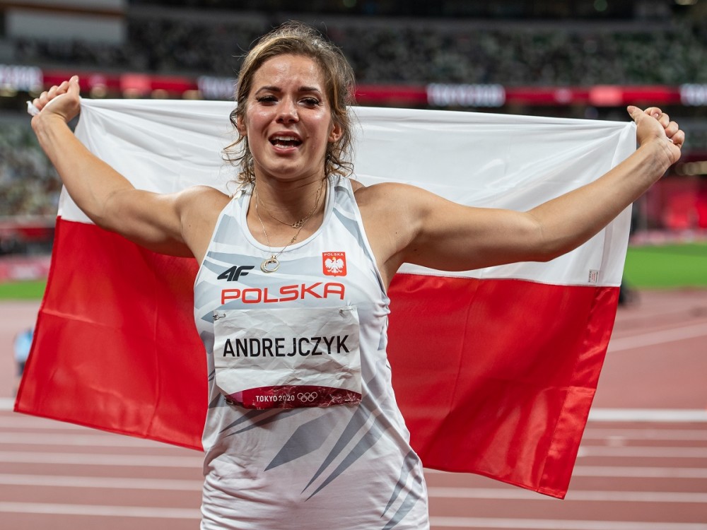 Tokio: Maria Andrejczyk wicemistrzynią olimpijską w rzucie oszczepem