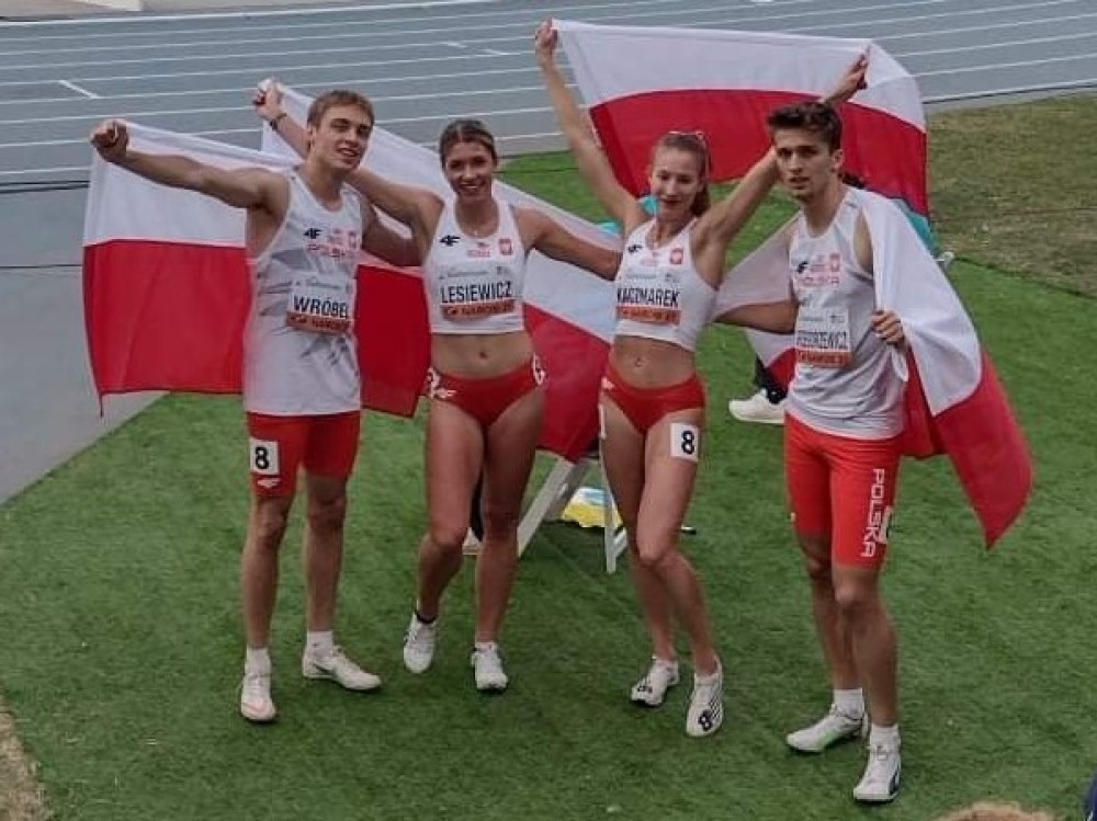 MŚ U20 w Nairobi: polska sztafeta mieszana wicemistrzami świata