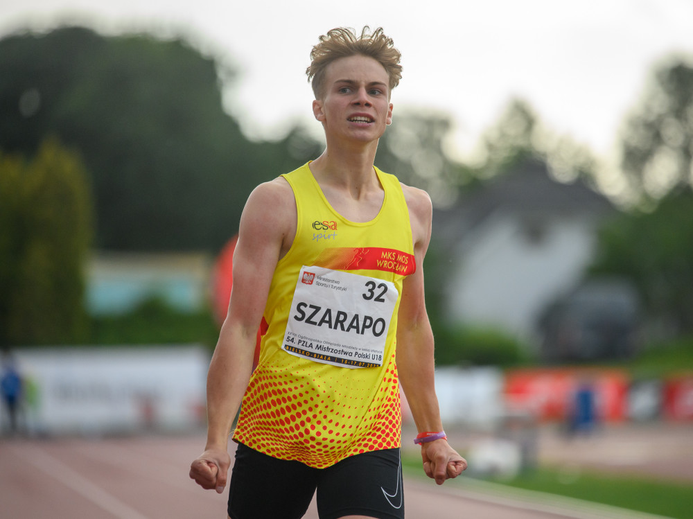47.88 Jakuba Szarapo na 400 metrów podczas OOM w Bielsku-Białej