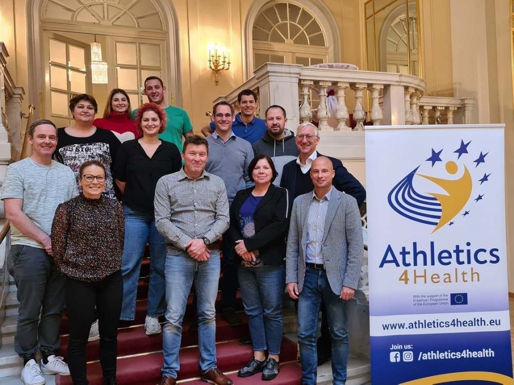 Finalne spotkanie zespołu Athletics 4 Health w Wiedniu
