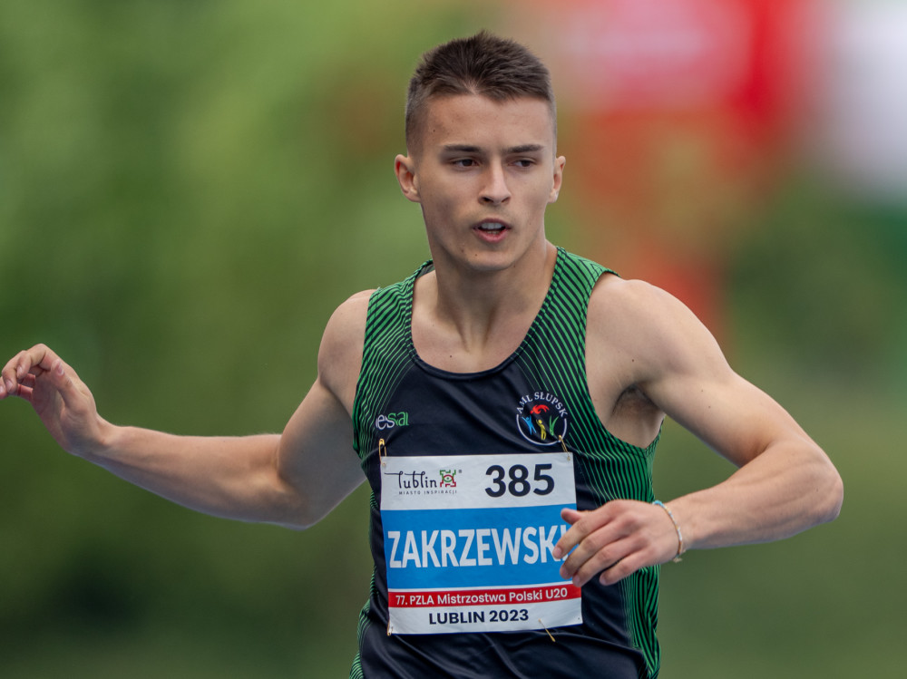 77. PZLA MP U20: 20.51 (z wiatrem) Marka Zakrzewskiego w biegu na 200 metrów 