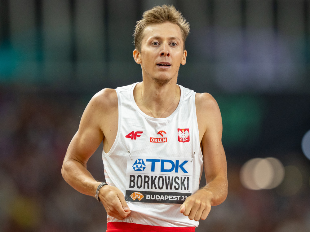 MŚ w Budapeszcie: Mateusz Borkowski o włos od awansu do finału biegu na 800 metrów  