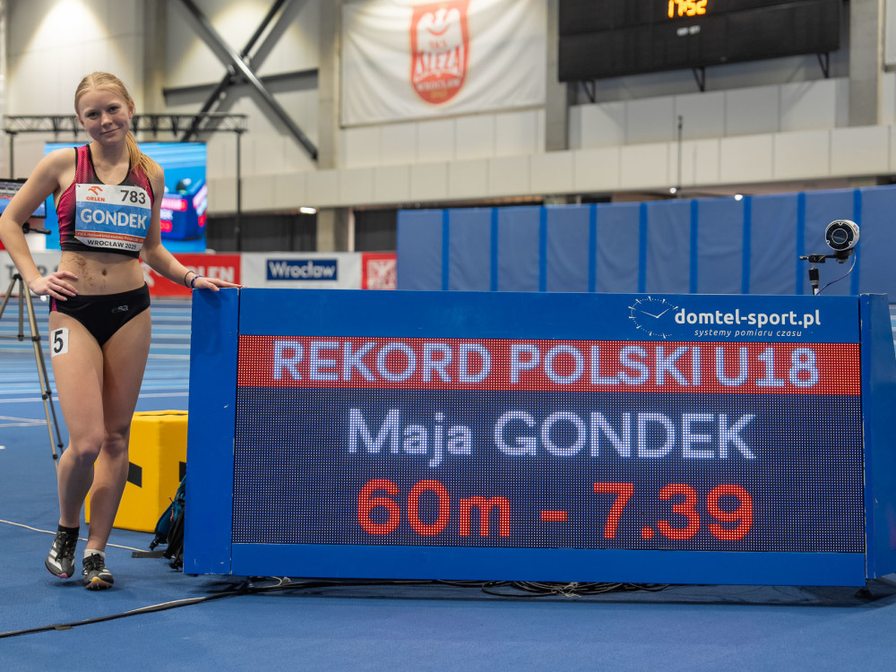 HMP U18 i U20 we Wrocławiu: Maja Gondek poprawia rekord Polski Skrzyszowskiej