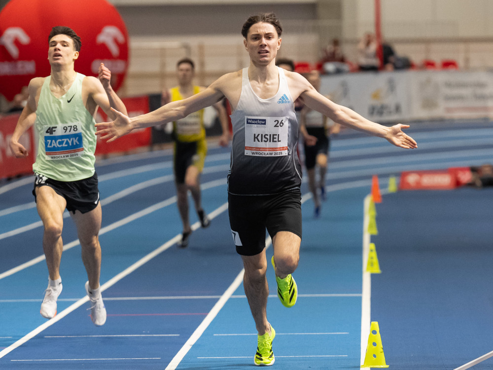 HMP U18 i U20 we Wrocławiu: Bartłomiej Kisiel wiceliderem europejskich tabel U20 w biegu na 800 metrów