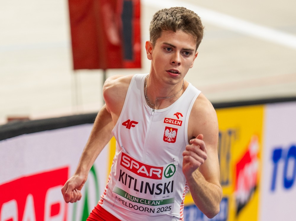 1:44.78 Bartosza Kitlińskiego w Montreuil