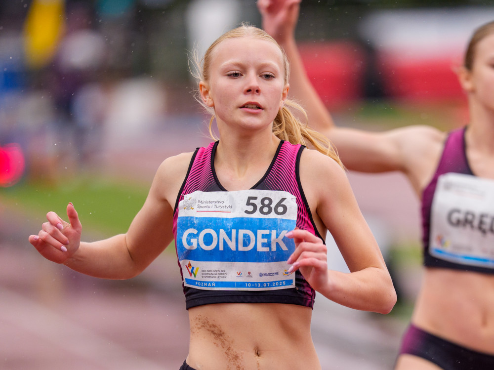 Deszczowy i chłodny pierwszy dzień Ogólnopolskiej Olimpiady Młodzieży w Poznaniu