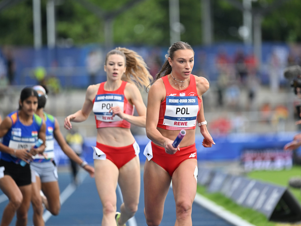 Trzy medale Polaków na zakończenie uniwersjady w Bochum