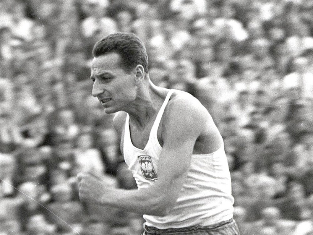 65 lat temu Józef Szmidt ustanowił rekord świata w trójskoku