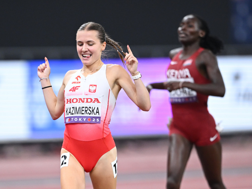 MŚ w Tokio: Klaudia Kazimierska melduje się w finale biegu na 1500 metrów