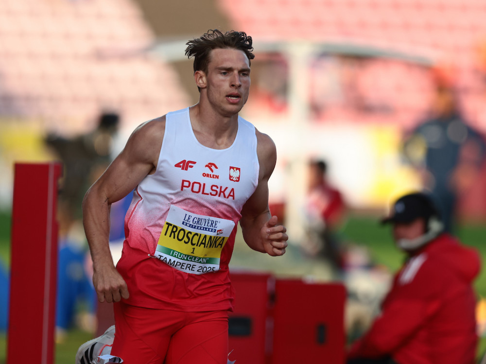 Hubert Trościanka w trójce najlepszych młodych lekkoatletów Europy