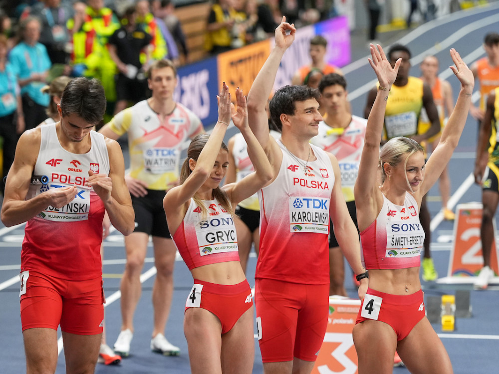 Mamy pierwszy medal na HMŚ Kujawy Pomorze 26! Brąz dla sztafety mieszanej 4 x 400 metrów