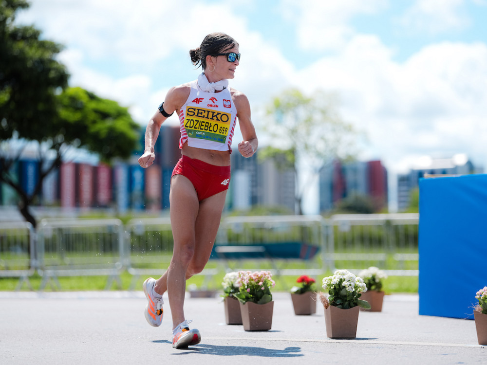 Rekord Polski Katarzyny Zdziebło podczas drużynowych mistrzostw świata w chodzie sportowym
