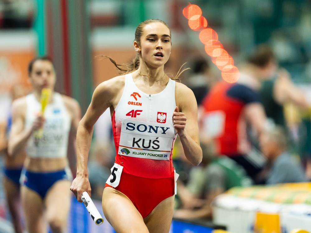 Anastazja Kuś liderką europejskich tabel U20