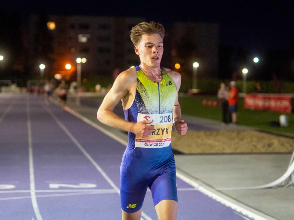 Kamil Herzyk obronił tytuł mistrza Polski U23 w biegu na 5000 metrów