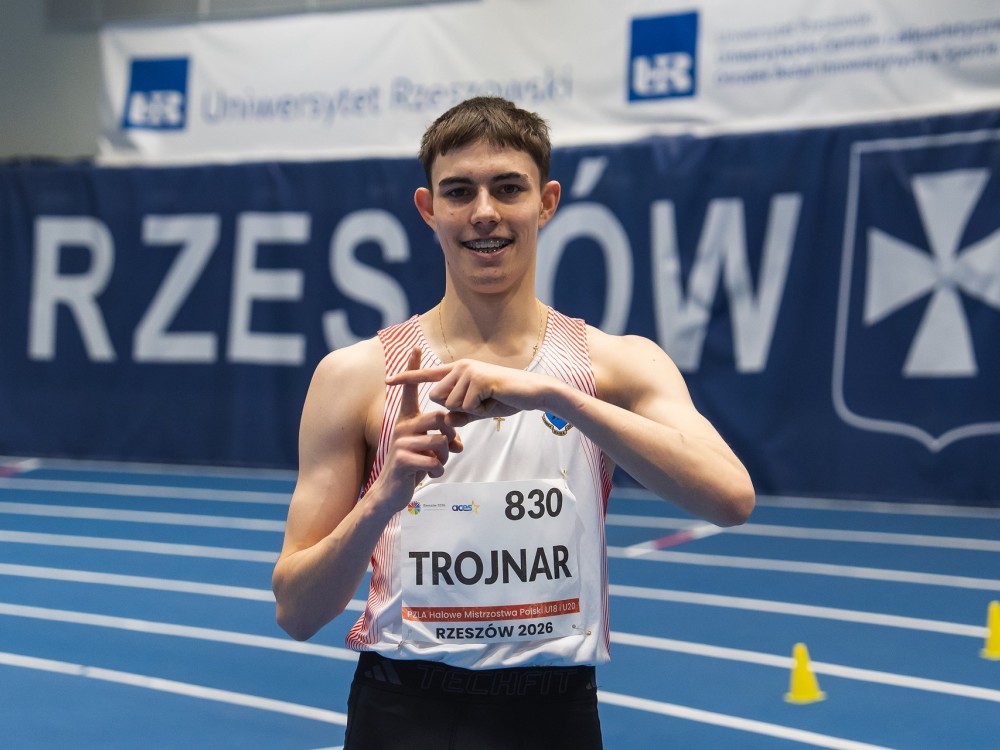 Czerwcówka na stadionach lekkoatletycznych. Rekord Polski U18 Eryka Trojnara