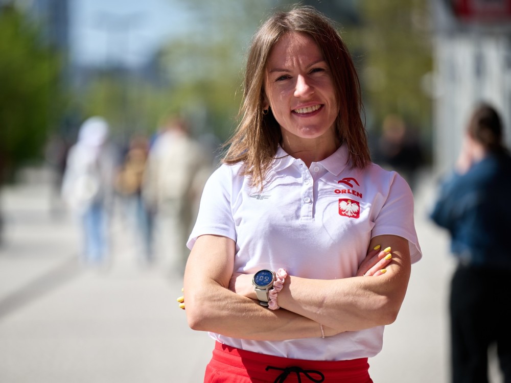 Elżbieta Glinka lekkoatletką maja w Europie