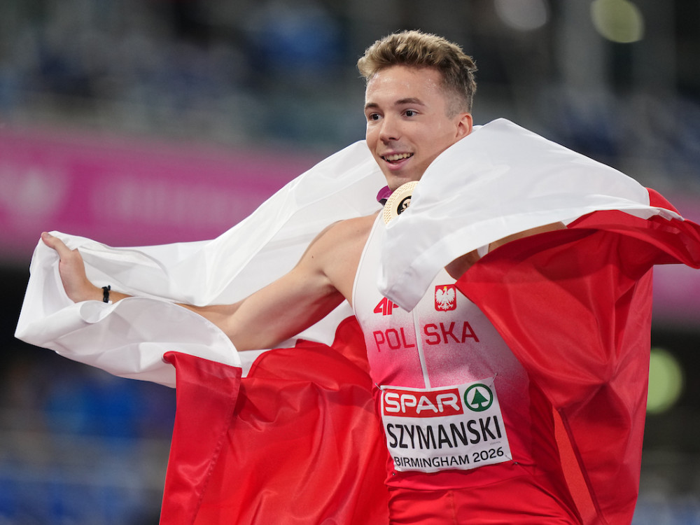Jakub Szymański z brązowym medalem ME w biegu na 110 metrów przez płotki