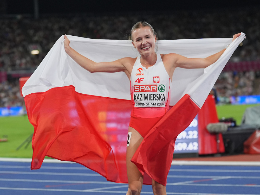 Klaudia Kazimierska wicemistrzynią Europy w biegu na 1500 metrów