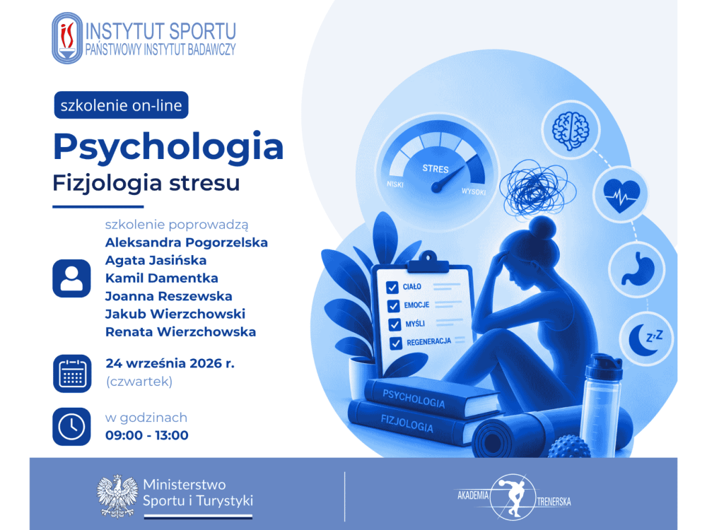Szkolenie online pn. „Psychologia. Fizjologia stresu".