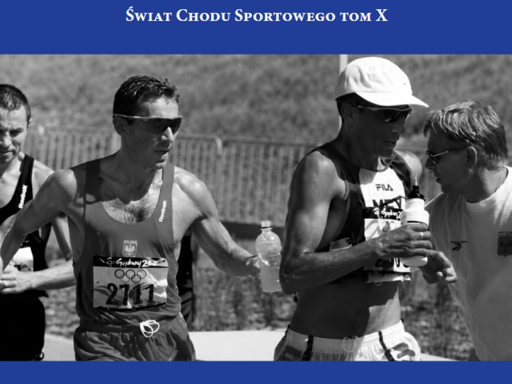 Wydano dziesiąty tom cyklu opracowań o chodzie sportowym
