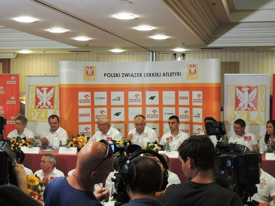 18/08/2014, konferencja prasowa po 22. Mistrzostwach Europy obrazek 15