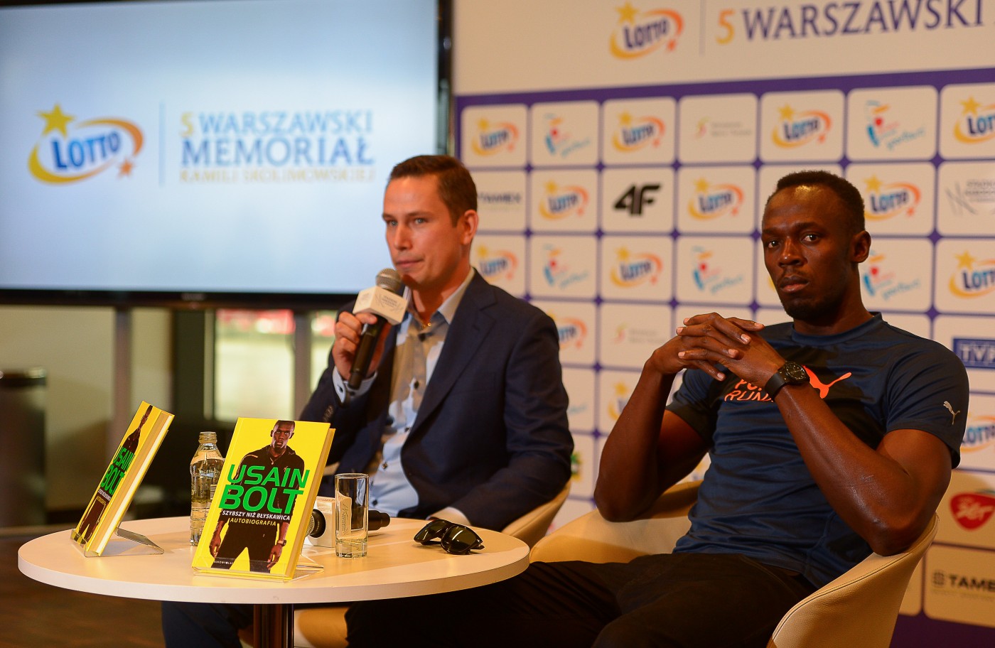 Usain Bolt konferencja prasowa (20.08.2014) obrazek 2