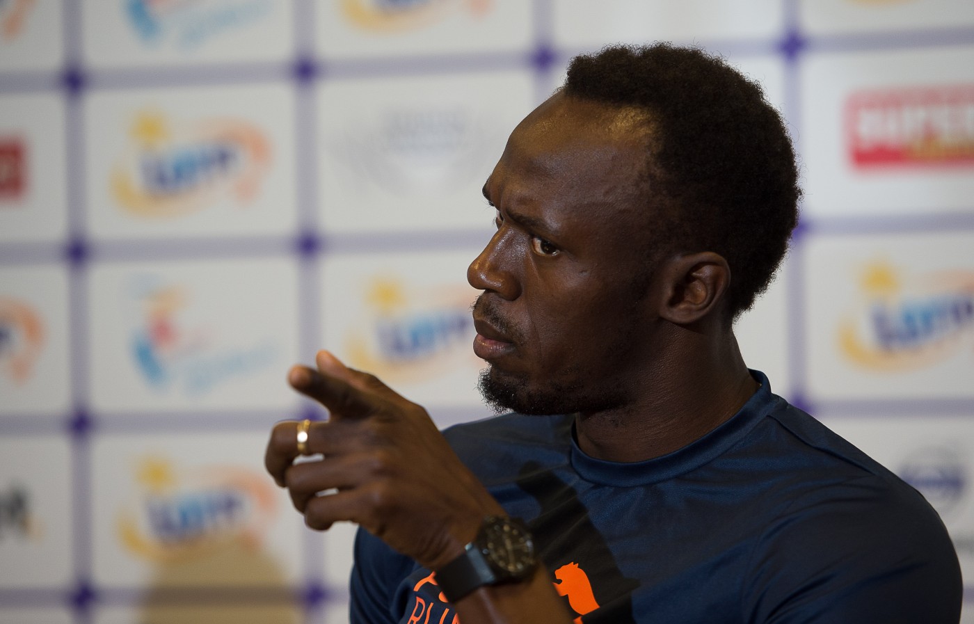 Usain Bolt konferencja prasowa (20.08.2014) obrazek 5