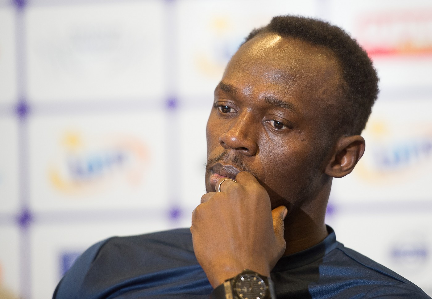 Usain Bolt konferencja prasowa (20.08.2014) obrazek 8