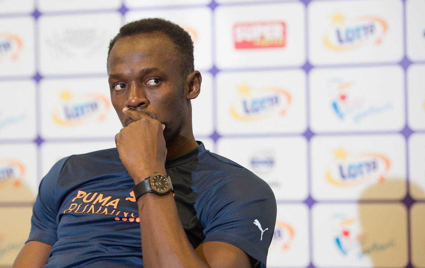 Usain Bolt konferencja prasowa (20.08.2014) obrazek 10