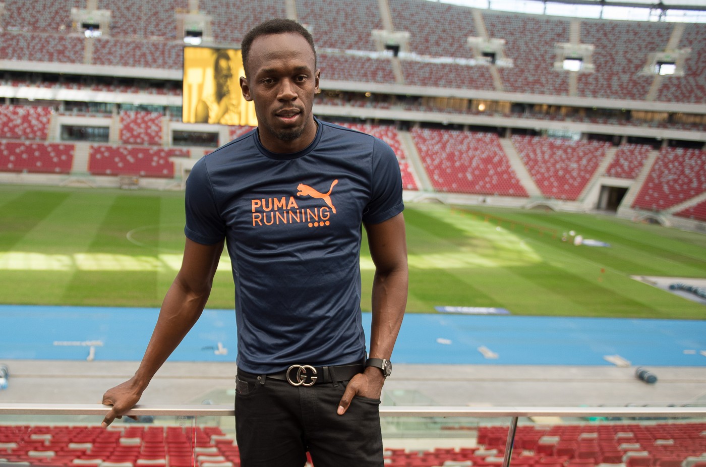 Usain Bolt konferencja prasowa (20.08.2014) obrazek 14