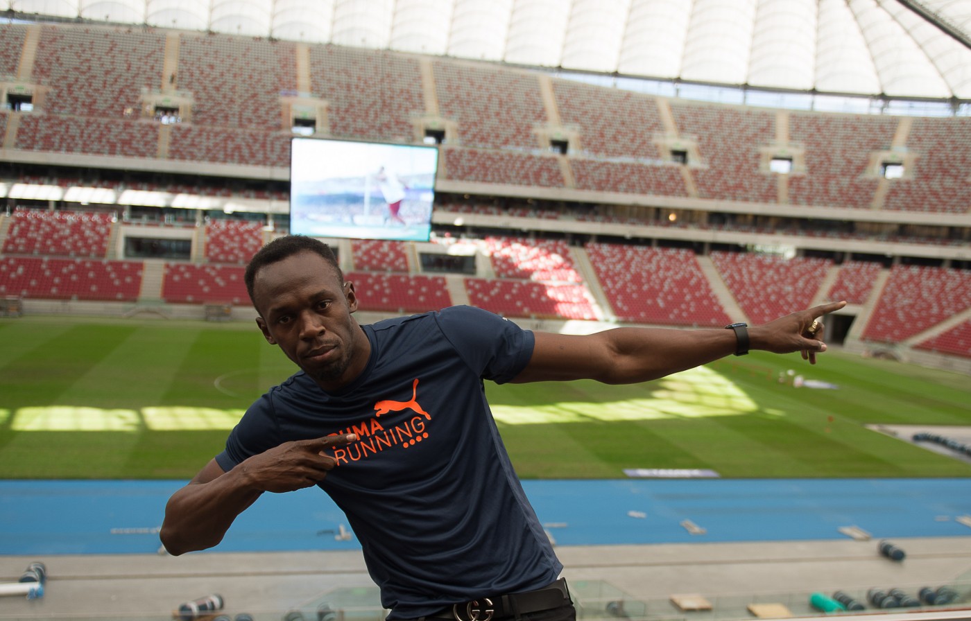 Usain Bolt konferencja prasowa (20.08.2014) obrazek 16