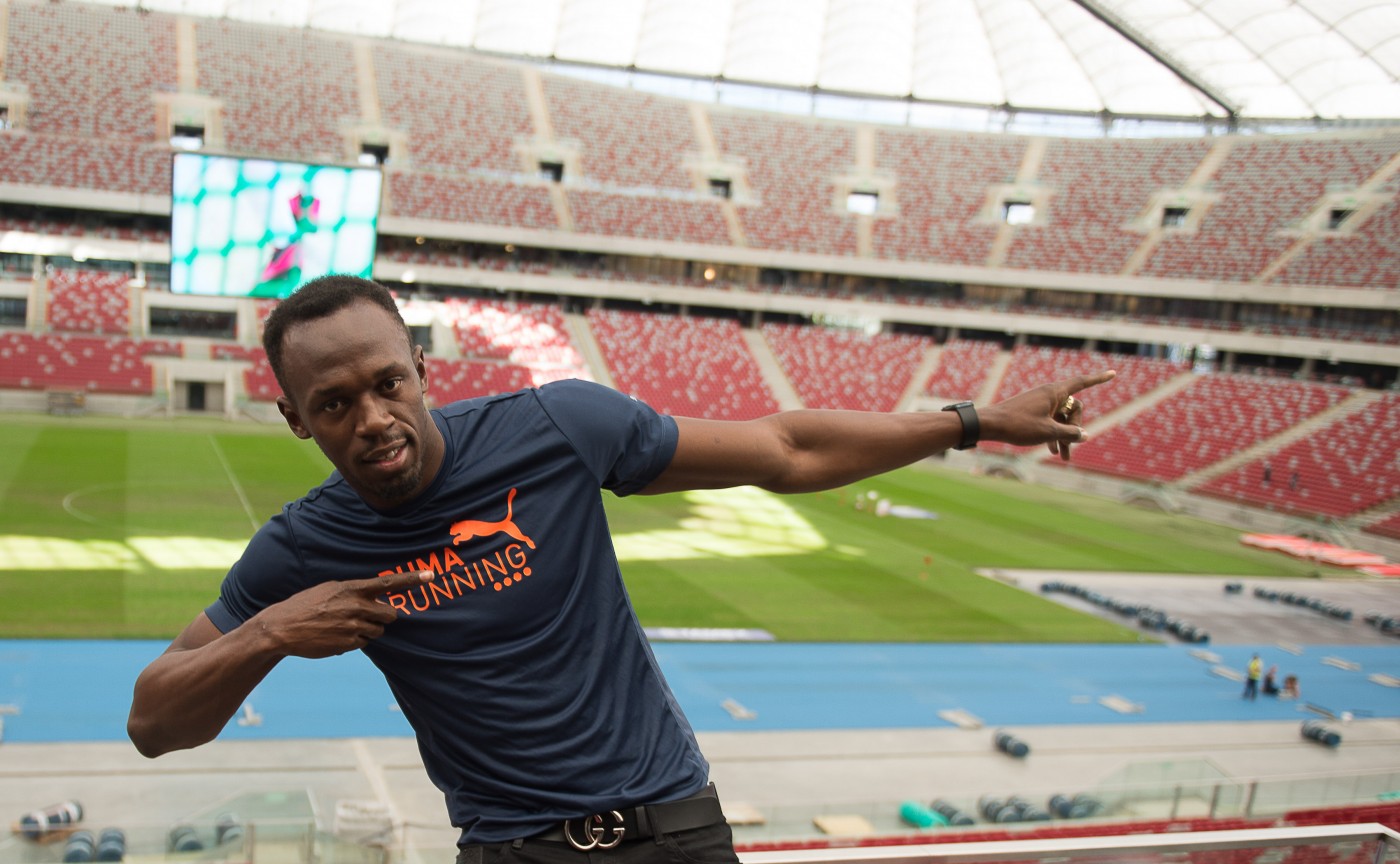 Usain Bolt konferencja prasowa (20.08.2014) obrazek 17