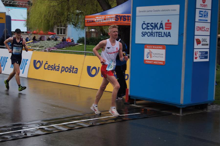 Mecz U20 w chodzie sportowym, Podiebrady obrazek 4
